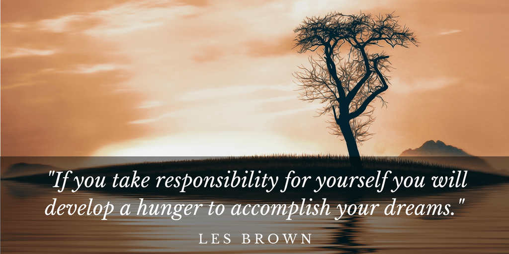 The responsibility is yours